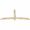 Ekena Millwork Bellingham Rough Sawn Timber Gable Bracket, Douglas Fir, 72"W x 36"H x 2"D x 4"F, 12/12 Pitch GBW072X36X0204BEL00RDF - alternate 4